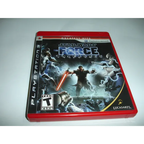 Star Wars The Force Unleashed Ps3 Midia Fisica Original
