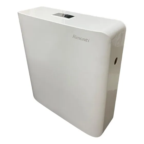 Cisterna Doble Descarga Cuadrada Blanco Rimontti