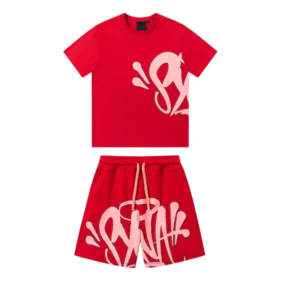 Conjunto Synaworld Polera + Short Rojo