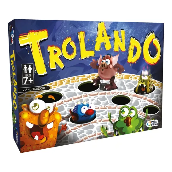 Jogo Trolando - Jogo De Tabuleiro - Pais E Filhos