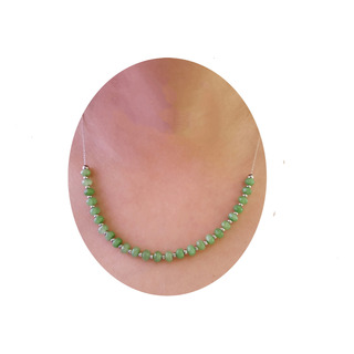 Collar Jade Verde Joyeria Fina Diseño Joyeria Natural Collar Jade Verde Joyeria Fina Diseño Joyeria Natural