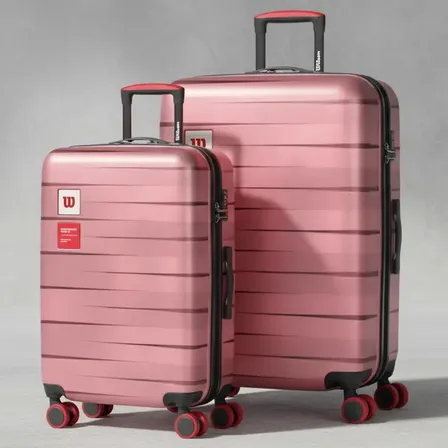 Kit 2 Malas Viagem Wilson Segredo Embutido Pm Anac 23kg Rose