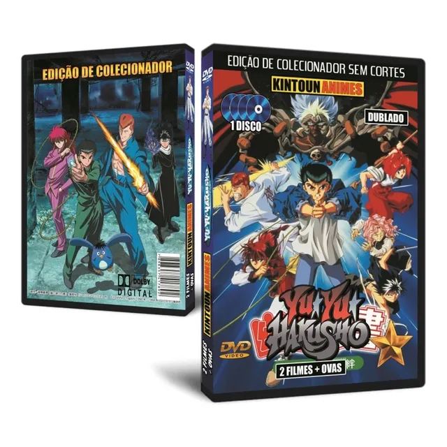 Dvd Yu Yu Hakusho 2 Filmes + Ovas