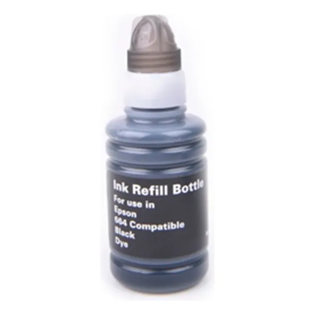 Botella de tinta negra compatible con Katun Epson L475 T664120