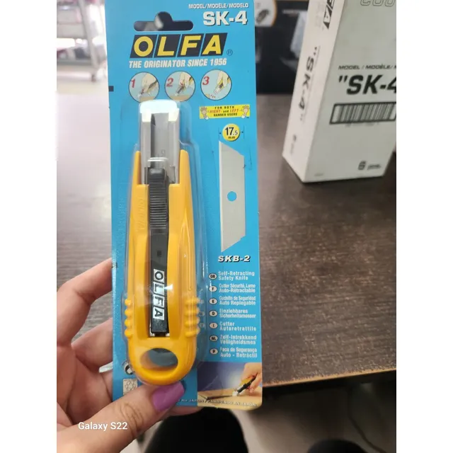 Corta Cuchillo Olfa Sk-4 X Und