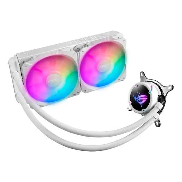WATERCOOLING ASUS ROG STRIX LC II 240 ARGB WHITE EDITION LED BLANCO