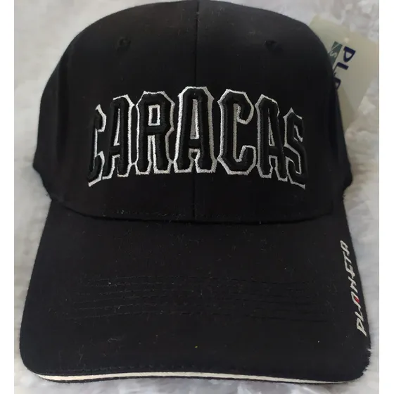 Gorra Negra Cerrada - Flex - Caracas