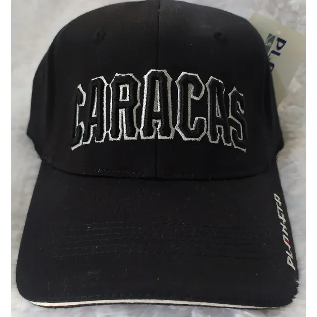 Gorra Negra Cerrada - Flex - Caracas