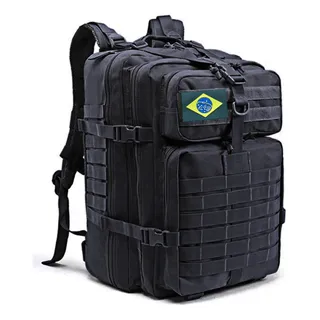 Mochila Tåtica 50l Reforçada Impermeåvel Masculina Grande Mochila Tåtica 50l Reforçada Impermeåvel Masculina Grande
