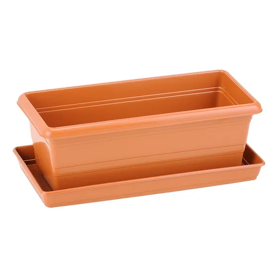 Matero Jardinera Elegance Con Plato Pqt De 18 Unds. Ref.6544