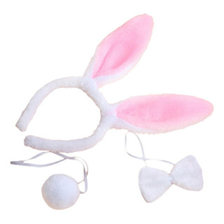Conjunto De Disfraz De, Diadema Con Orejas, Pajarita, Banda Conjunto De Disfraz De, Diadema Con Orejas, Pajarita, Banda