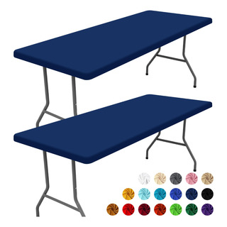Mantel Moosfor Spandex, Paquete De 2, Para Mesa Rectangular Mantel Moosfor Spandex, Paquete De 2, Para Mesa Rectangular
