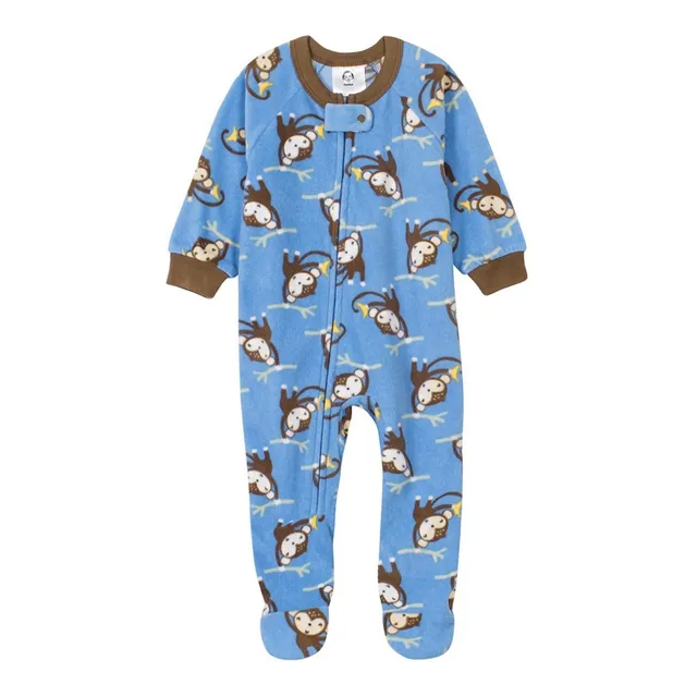 Pijama Micropolar Gerber Mono Talle 6 Meses 