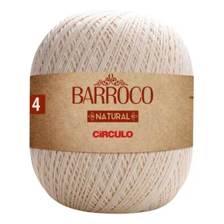 Barbante Barroco Natural Cru 4, 6, 8 E 10 Fios 700gr CĂrculo Barbante Barroco Natural Cru 4, 6, 8 E 10 Fios 700gr CĂrculo