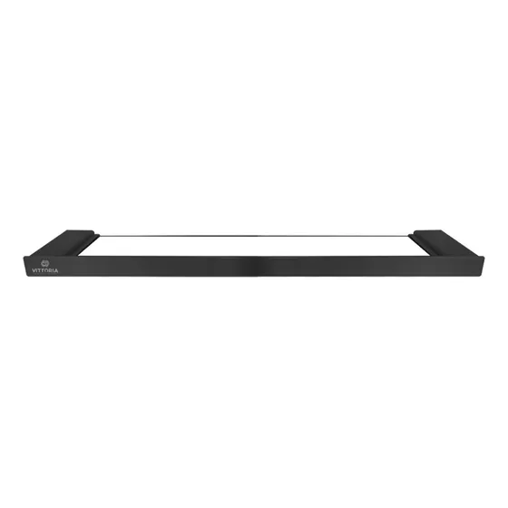 Repisa De Vidrio Para Baño Vittoria, Ba4010-bl