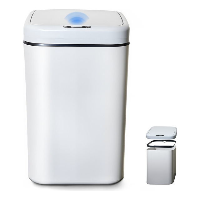 Lixeira Automática 20l Sensor Cozinha Banheiro Escritório Lixeira Automática 20l Sensor Cozinha Banheiro Escritório