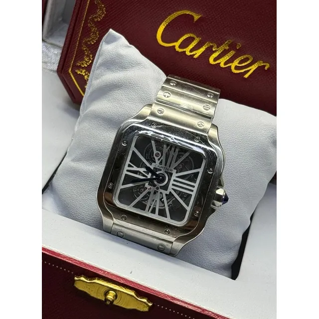 Reloj Cartier Santos Skeleton W0018