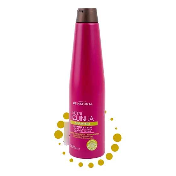 Shampoo Quinua Be Natural 350 Gr Original Nutrición