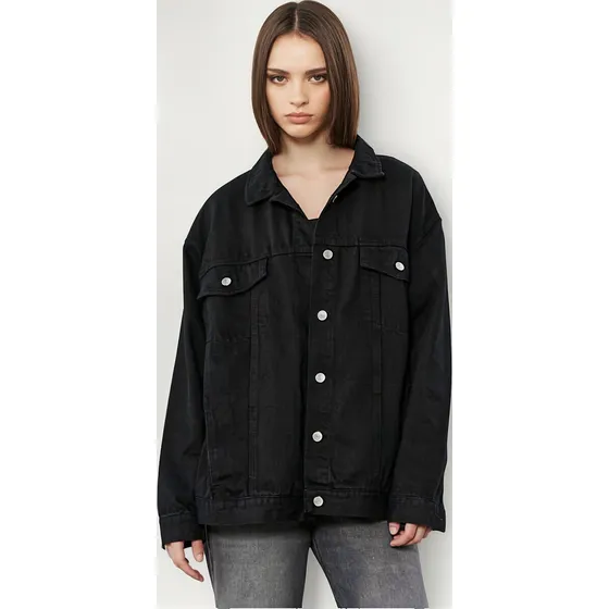 Campera De Jean Oversize