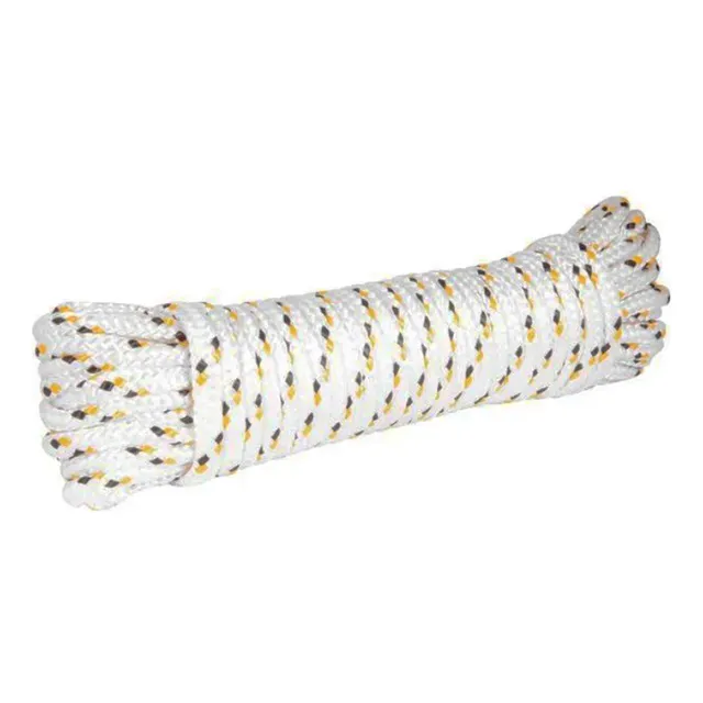 Corda Amarrar Carga Multiuso Içamento 25m X 10mm Até 1000kg