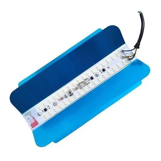 Lampara Led Reflector 100w Ultraliviano Multivoltaje 6 Unds