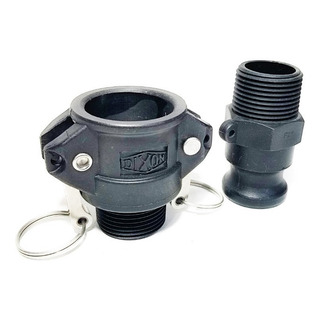 Conexión Rápida 1 1/2 PuLG Hembra Npt Y Macho Polipropileno Conexión Rápida 1 1/2 PuLG Hembra Npt Y Macho Polipropileno