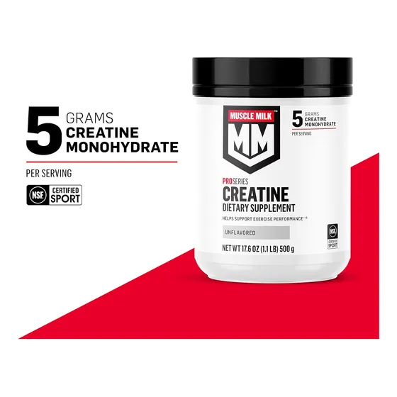 Creatina En Polvo Muscle Milk 100 Servicios