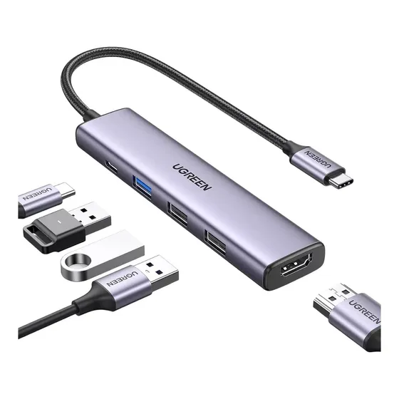 Adaptador Multipuerto Usb C 5 En 1 | Ugreen