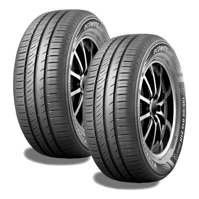 Paquete 2 Llantas 165/60r14 Kumho Ecowing Es31 75h