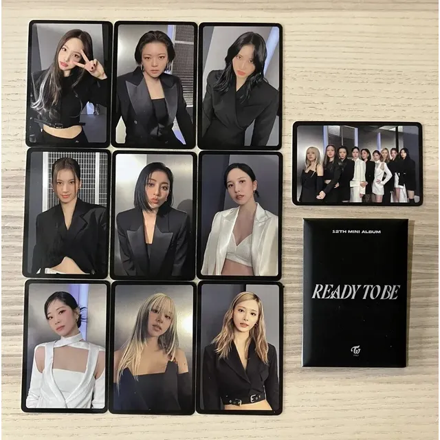 Twice - Pob Ready To Be (set 10 Photocards Originales)