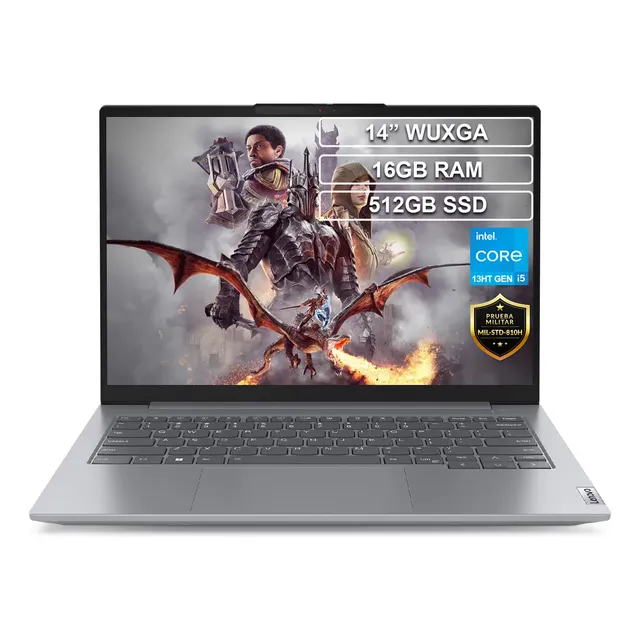 Portátil Lenovo Thinkbook 14 Core I5 13420h 16gb 512gb Color Gris