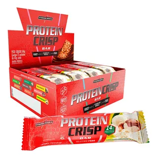 Protein Crisp Cx C/ 12 Un - 13g De ProteĂna - Integralmedica Protein Crisp Cx C/ 12 Un - 13g De ProteĂna - Integralmedica