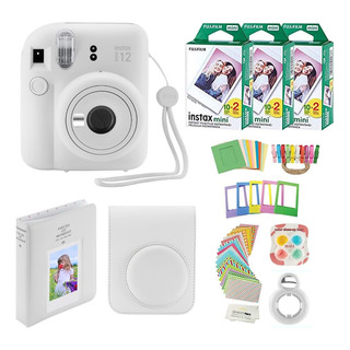 Cámara Instantánea Fujifilm Instax Mini 12 Con Funda Y 60 Pe Cámara Instantánea Fujifilm Instax Mini 12 Con Funda Y 60 Pe