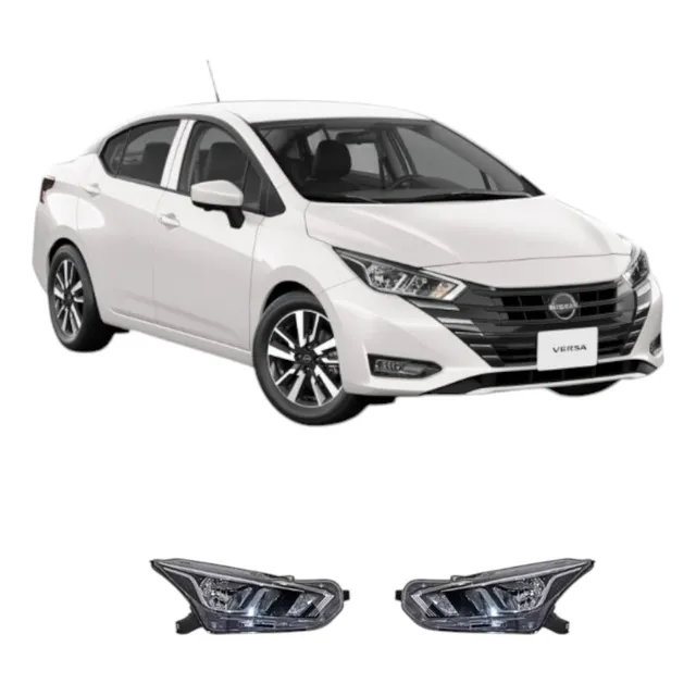 Faros Delanteros Depo Nissan Versa 2020 2021 2022