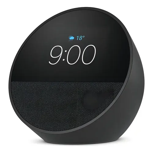 Echo Spot ブラック エコースポット Alexa Echo Spot 2024 Com Alexa Despertador Inteligente Preto Amazon