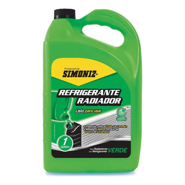 Refrigerante Simoniz Color Verde  X 1 Galón 