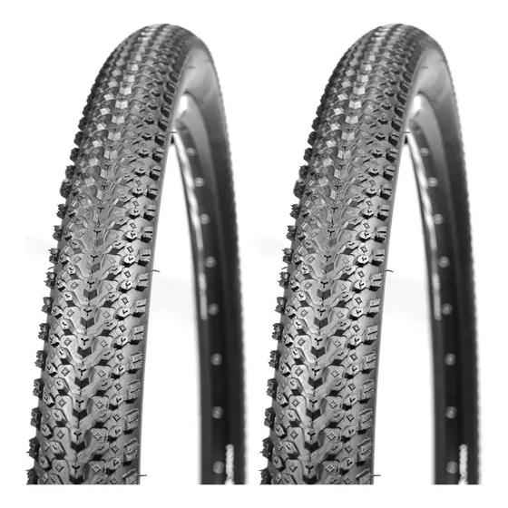 Par Pneu Bike Mtb Chaoyang Victory Aro 27.5x2.10 Balão Cravo Cor Preto