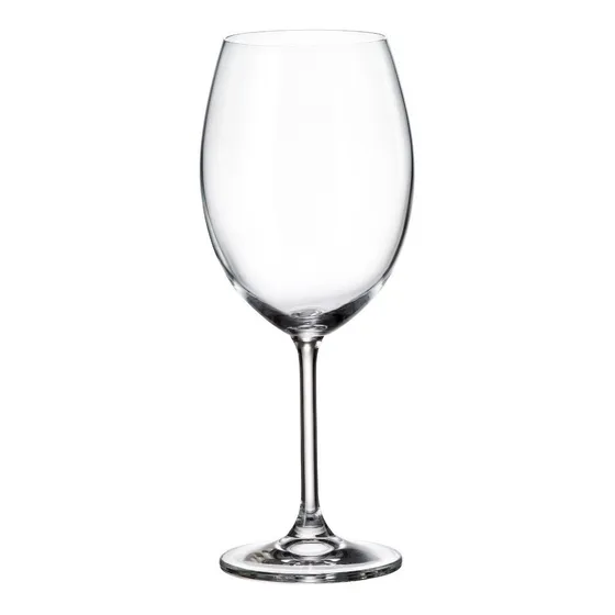 Copón Copa Vino Cristal Bohemia 580ml Set X 12
