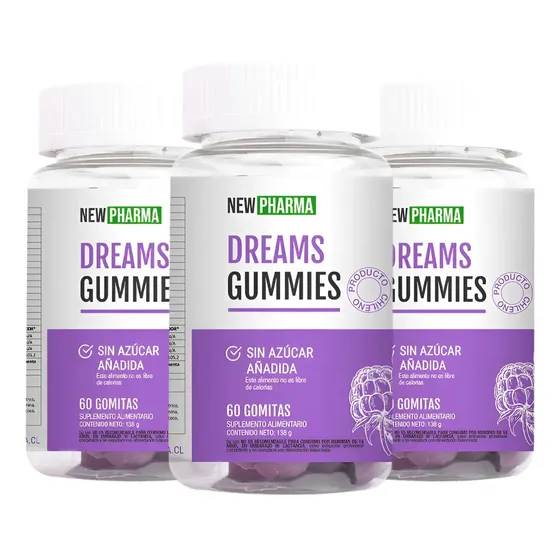 Dreams Gomitas 60un Pack X3 - New Pharma Mora
