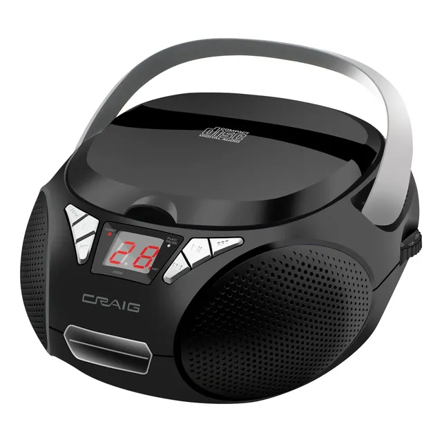 Reproductor Portátil Con Radio Am/fm, Bluetooth Y Pantalla L