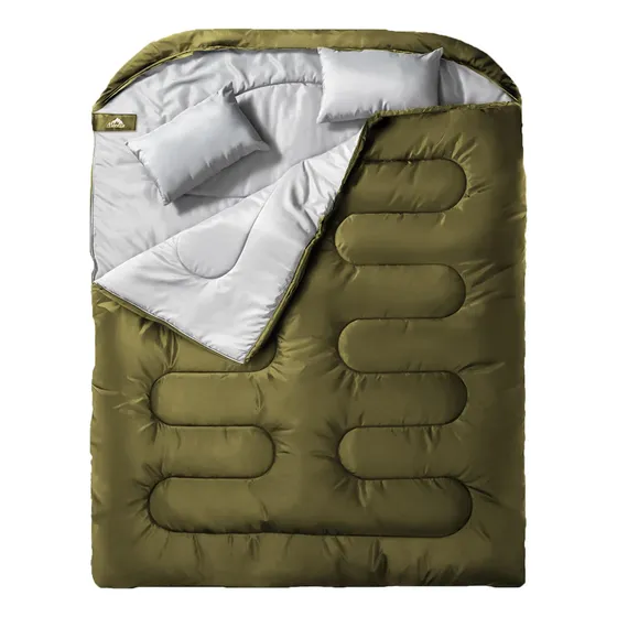 Saco De Dormir Doble Mereza Xl Queen Para Camping Y Senderis