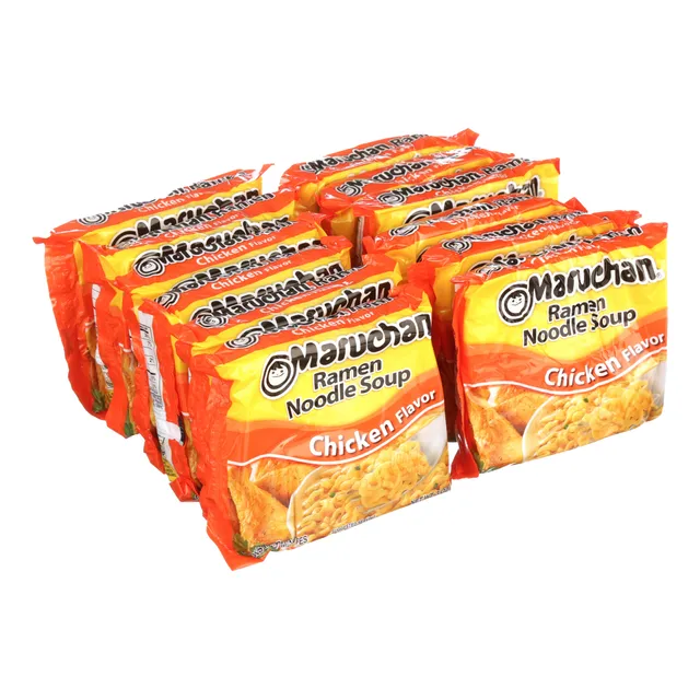 Maruchan Ramen Noodle Sabor Pollo Paquete De 12 Unidades