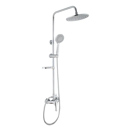 Columna Ducha Circular Con Monomando Ducha