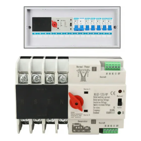 Interruptor Transferencia Automática 4p Doble Potenci Ac110v