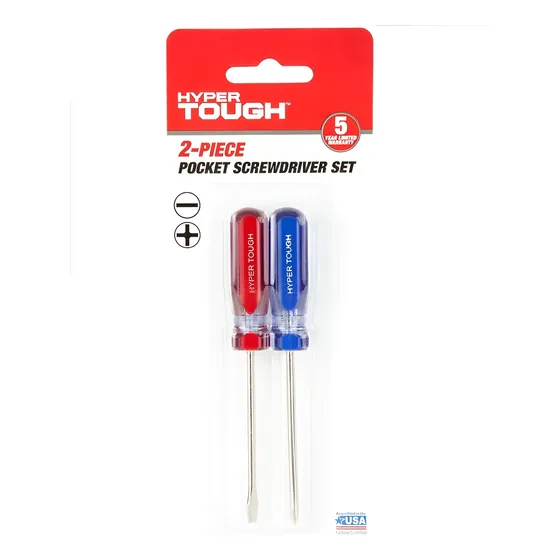 Destornilladores Bolsillo 2 Piezas Hyper Tough 