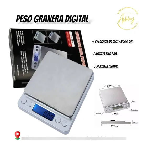 Balanza Gramera Peso Bascula Digital