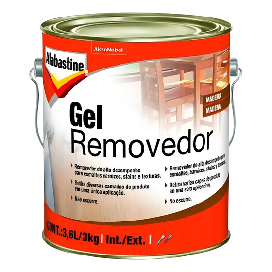 Removedor De Pintura En Gel Alabastine Inca 3,6lt