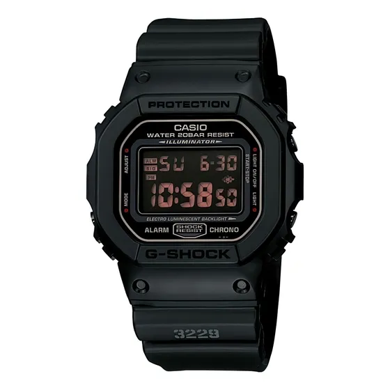 Casio Relógio G-shock Masculino DW-5600MS-1DR Preto