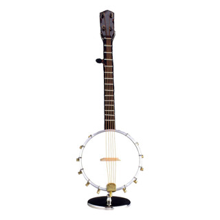 Banjo De 9 H Con Estuche Y Soporte Réplica De Instrumento M Banjo De 9 H Con Estuche Y Soporte Réplica De Instrumento M