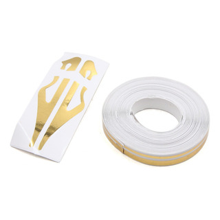 Pegatina Sticker Calcomanía Rayado Cinta Dorado Para Auto Pegatina Sticker Calcomanía Rayado Cinta Dorado Para Auto